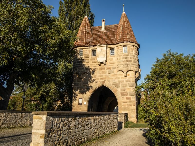 © Fränkisches Weinland Tourismus GmbH Antje Seeling Iphofen-Einersheimer Tor(c)Fränkisches Weinland Tourismus GmbH_Antje Seeling_801 x flexibel px
